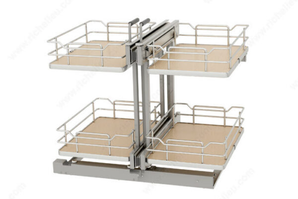 with Independent Top Baskets and Shock-absorbing Close

★★☆